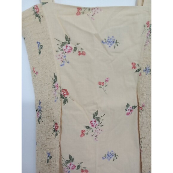 Forever 21 small yellow floral mini Sundress Flirt Romantic - Picture 9 of 16